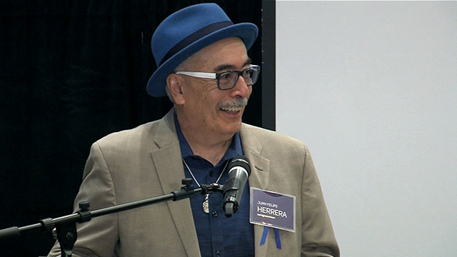 Front Row: U.S. Poet Laureate Juan Felipe Herrera