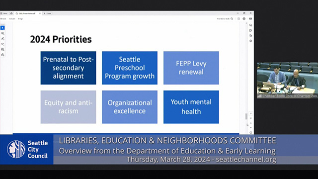 Libraries, Education & Neighborhoods 03/28/2024