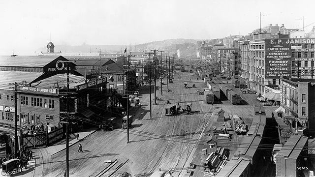 From ice to industry, how Seattle's waterfront has evolved through time on Explore Videos Page CityStream: Waterfront Then to Now History