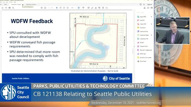 Parks, Public Utilities & Technology Committee 12/10/2025 on Explore Videos Page Parks, Public Utilities & Technology Committee 12/10/2025