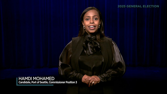 Hamdi Mohamed, candidate for Port of Seattle, Commissioner Position 3 Hamdi Mohamed, candidate for Port of Seattle, Commissioner Position 3