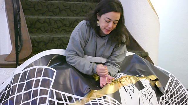 Artist Lauren Iida turns vandalized mural into cathartic, healing message on Explore Videos Page Art Zone: Artist Lauren Iida