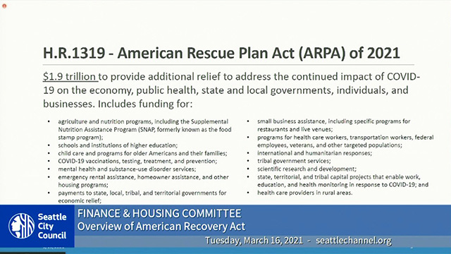 Finance & Housing Committee 3/16/21 on Explore Videos Page Finance & Housing Committee 3/16/21