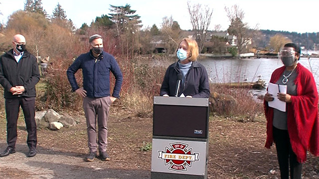 City joins community & health care partners for vaccination update on Explore Videos Page Community, government & health care partners announce expanded vaccination effort