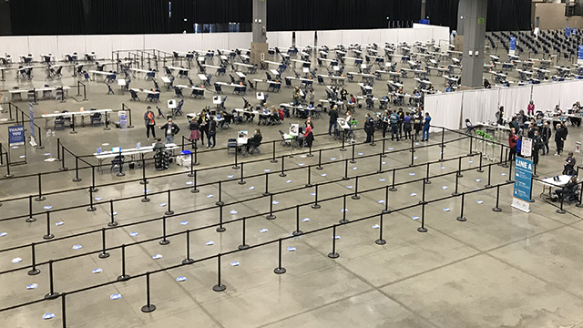 Seattle announces new mass vaccination site at Lumen Field on Explore Videos Page Mayor, Governor & others announce opening of mass vaccination site