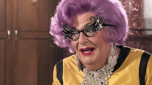 Art Zone Extra: Dame Edna, Uncut