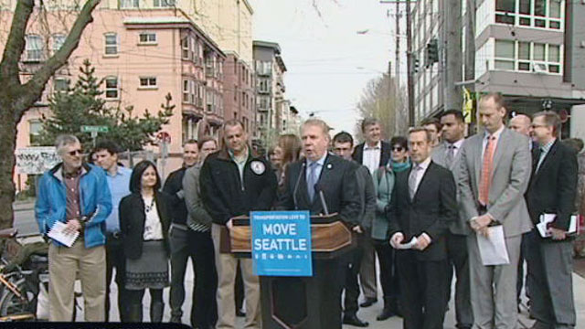 Mayor announces Transportation Levy to Move Seattle 3/18/15
