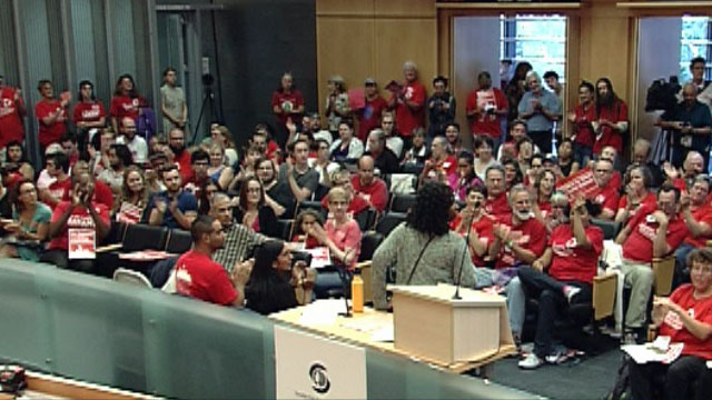 Community Forum at City Hall for Seattle Educators 9/10/15