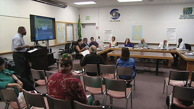 Seattle Board of Park Commissioners 9/10/15