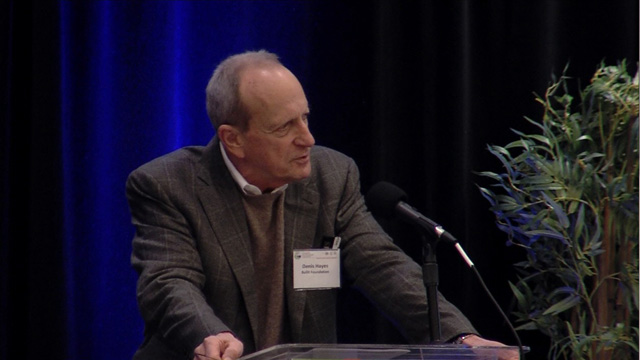 Climate Leadership Conf: Denis Hayes, Bullitt Foundation