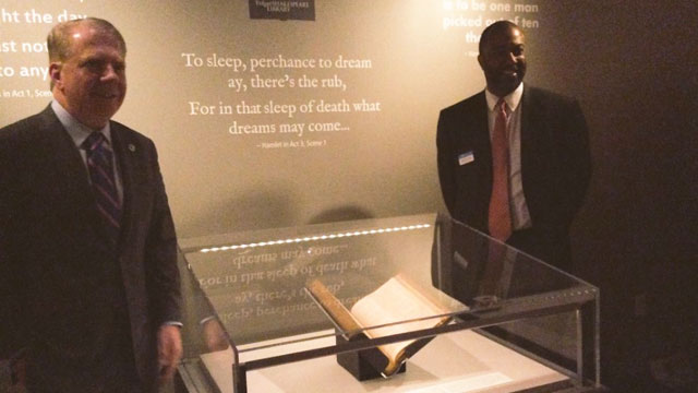 First Folio at the Seattle Public Library