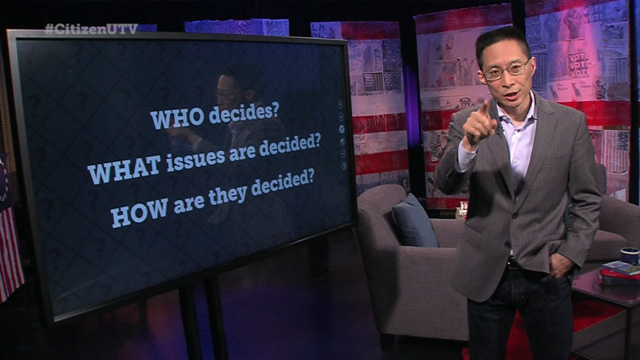 Citizen University TV: Ask Eric -- Who Decides?