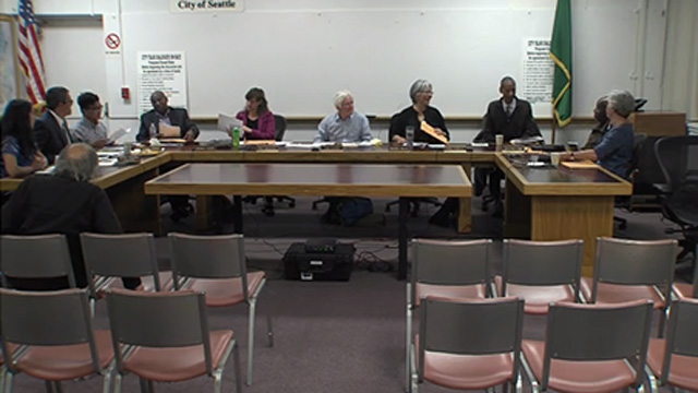 Seattle Board of Park Commissioners 10/27/16
