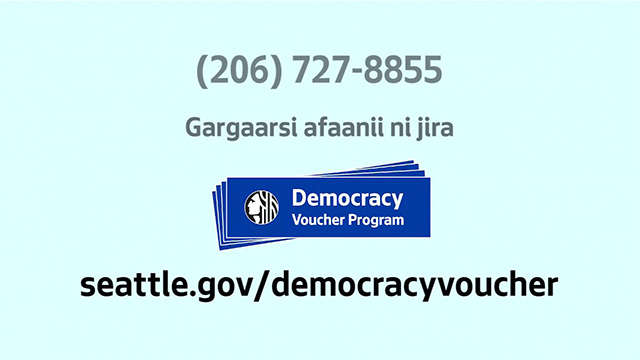 Democracy Vouchers - Oromo