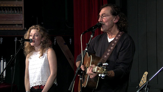 Front Row: Freebo and Alice Howe at Kenyon Hall