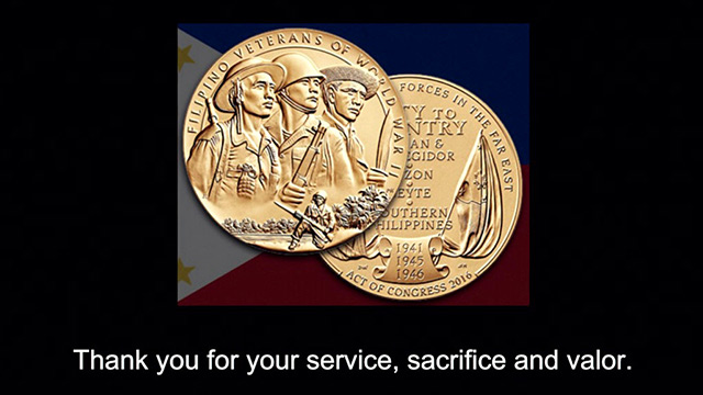 Local Filipino World War II veterans honored