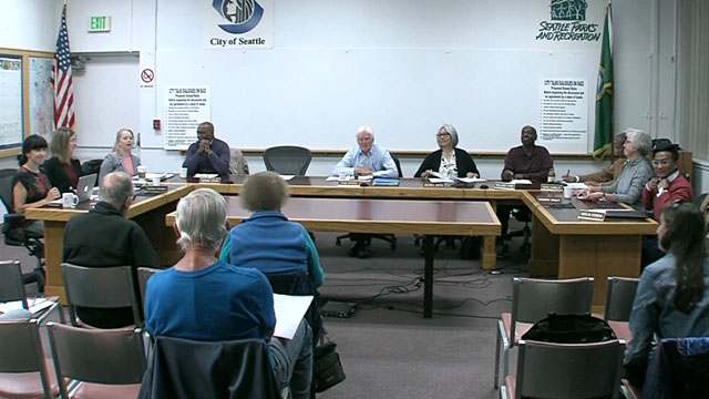 Seattle Board of Park Commissioners 10/12/17