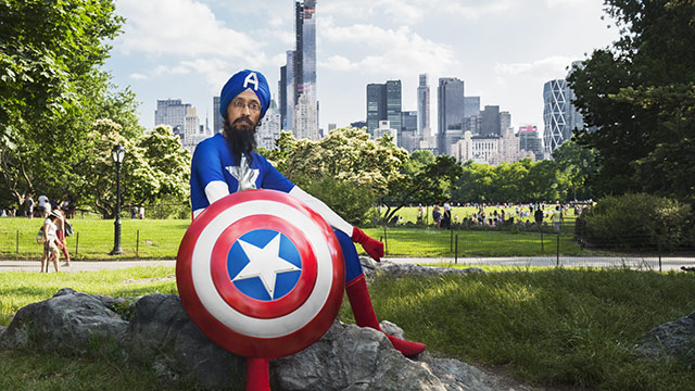 Art Zone: Vishavjit Singh, aka Sikh Captain America
