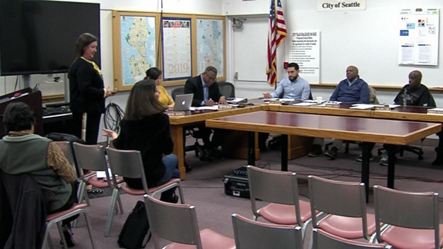 Seattle Board of Park Commissioners 1/10/19