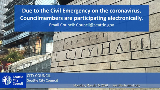 City Council 3/16/20