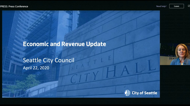 Mayor Durkan, Budget Office update on economic forecast and revenue impacts
