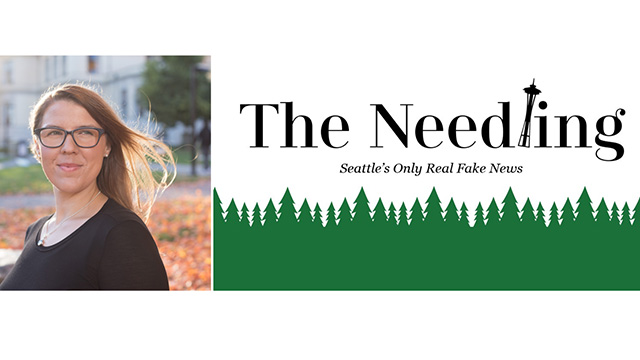 Art Zone: The Needling: Seattle’s Only Real Fake News!
