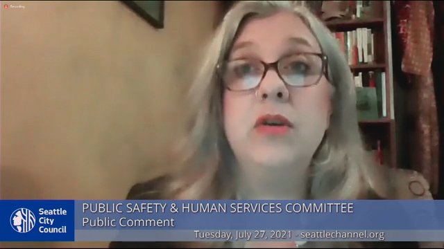 Public Safety & Human Services Committee 7/27/21