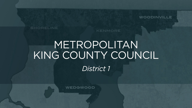 Metropolitan King County, Council District No. 1 