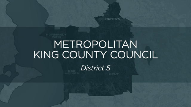 Metropolitan King County, Council District No. 5 