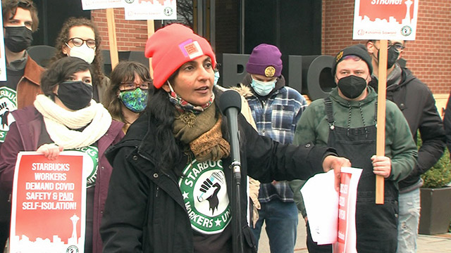 Councilmember Sawant, Starbucks workers discuss local union movement 