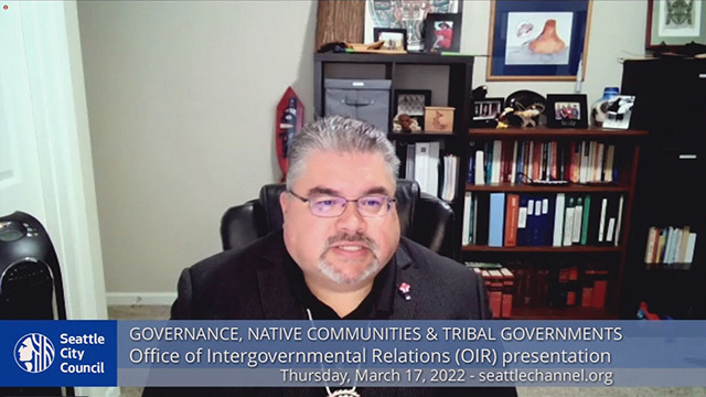 Governance, Native Communities & Tribal Governments Committee 3/17/22