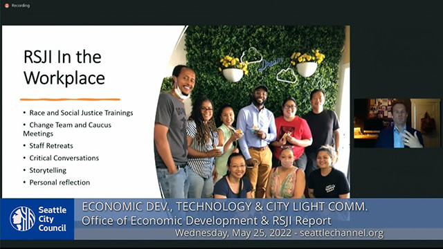 Economic Development, Technology & City Light Committee 5/25/22