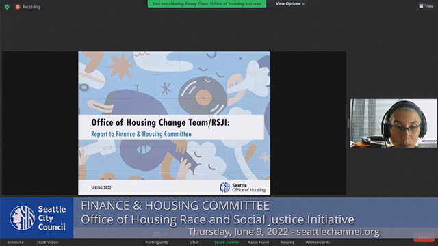 Finance & Housing Committee 6/9/22