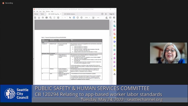 Public Safety & Human Services Committee 5/24/22