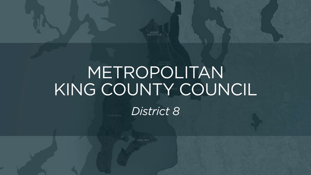 Metropolitan King County, Council District No. 8