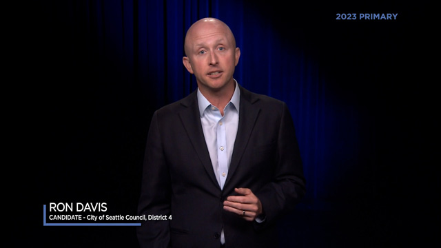 Ron Davis, candidate for City of Seattle, Council District 4 Ron Davis, candidate for City of Seattle, Council District 4