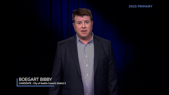 Boegart Bibby, candidate for City of Seattle, Council District 5 Boegart Bibby, candidate for City of Seattle, Council District 5