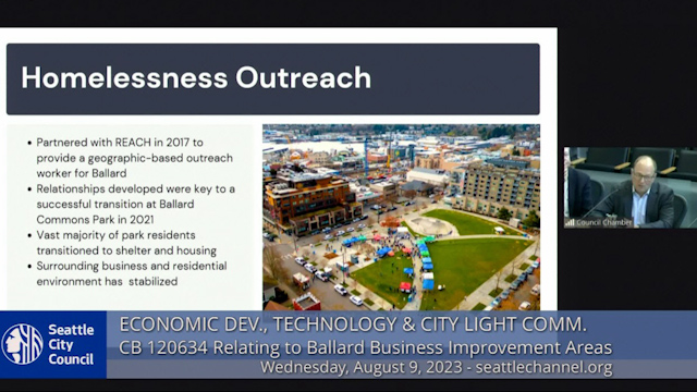 Economic Development, Technology & City Light Committee 8/9/23