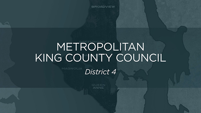 Metropolitan King County, Council District No. 4