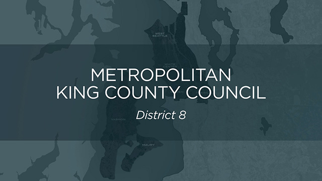 Metropolitan King County, Council District No. 8