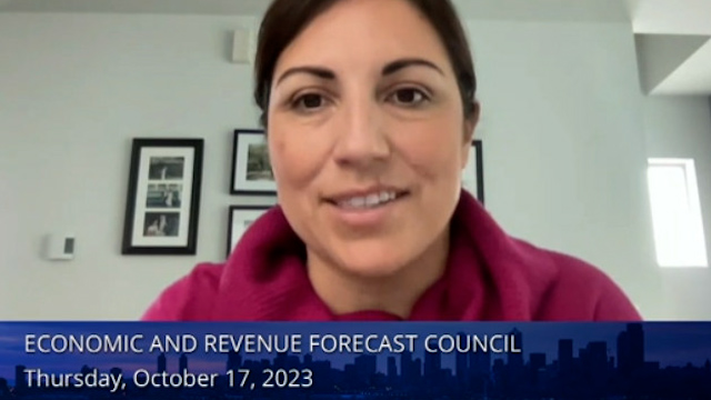 Economic and Revenue Forecast Council meeting of 10/17/23