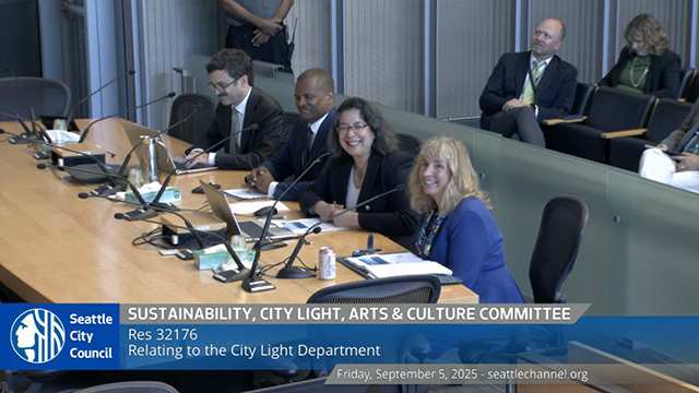 Sustainability, City Light, Arts & Culture Committee - Public Hearing 9-5-2025