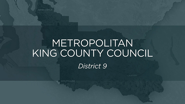 Metropolitan King County, Council District No. 9