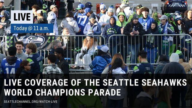 Seattle Seahawks Parade Live coverage