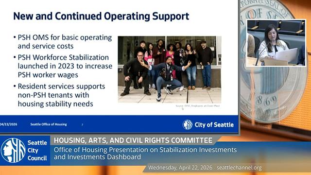 Housing, Arts and Civil Rights Committee 4/22/2026 on Explore Videos Page Housing, Arts and Civil Rights Committee 4/22/2026