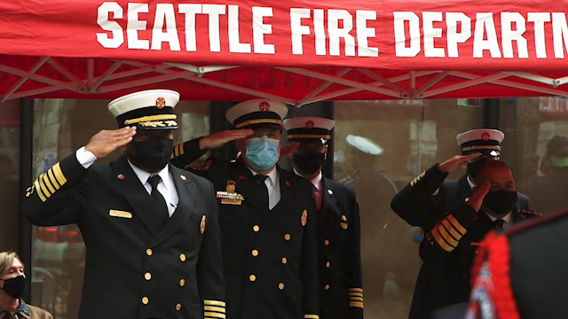 "Never forget": Remembering Seattle's fallen firefighters 