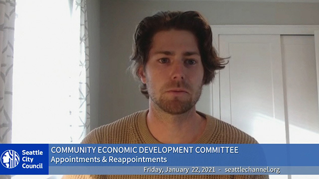Community Economic Development Committee 1/22/21 on Explore Videos Page Community Economic Development Committee 1/22/21