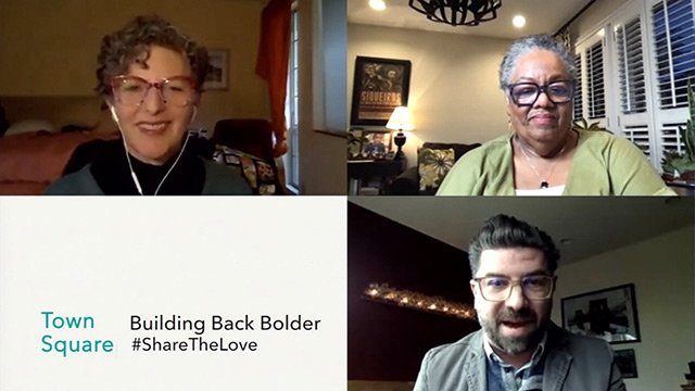 Town Square: Building Back Bolder: Creating an Equitable Arts Recovery