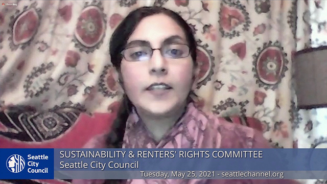Sustainability & Renters' Rights Committee 5/25/21