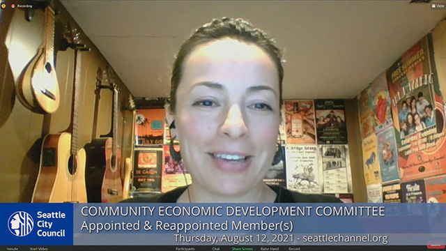 Community Economic Development Committee 8/12/21